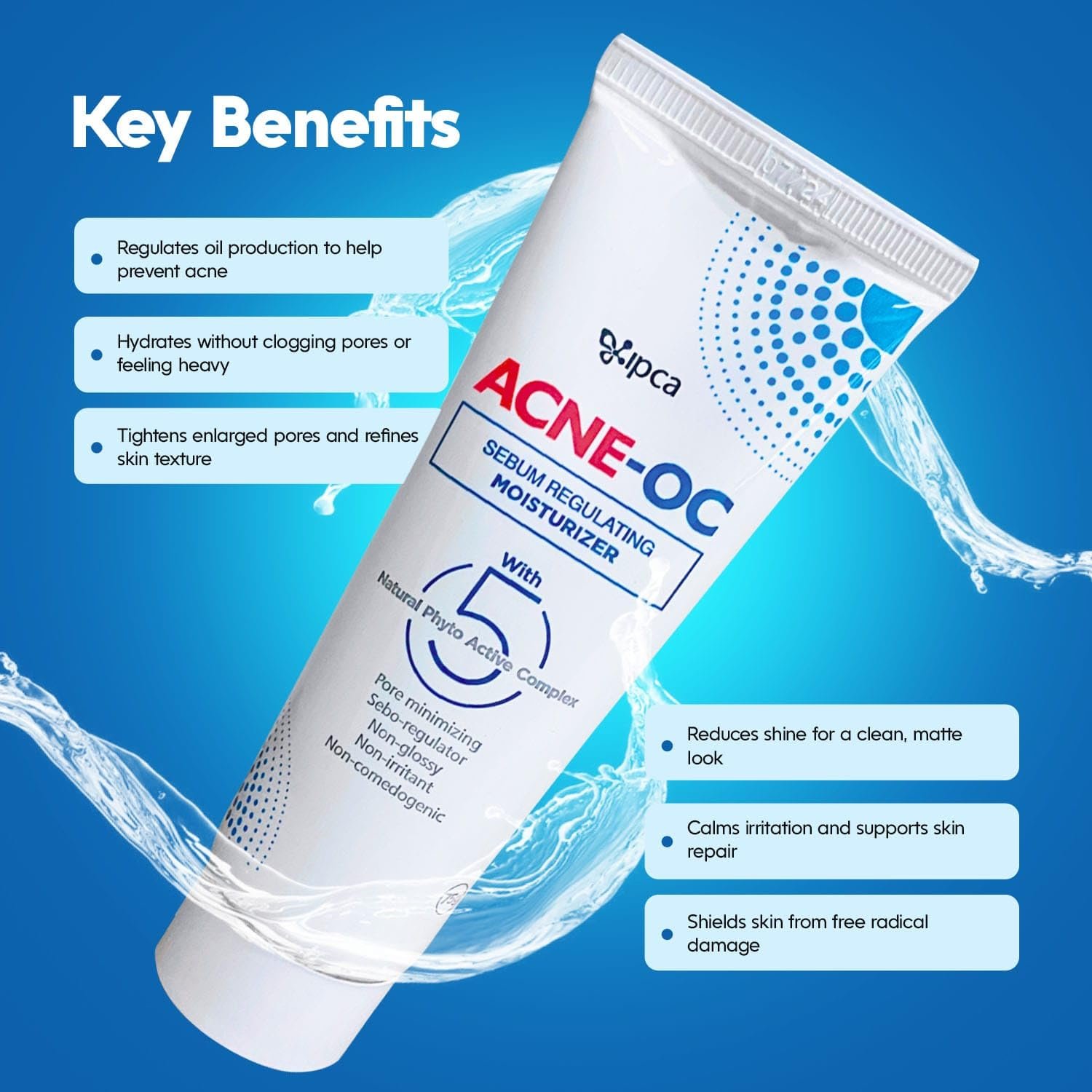ACNE-OC Moisturiser for Oily & Acne-Prone Skin - 75g - Image 5