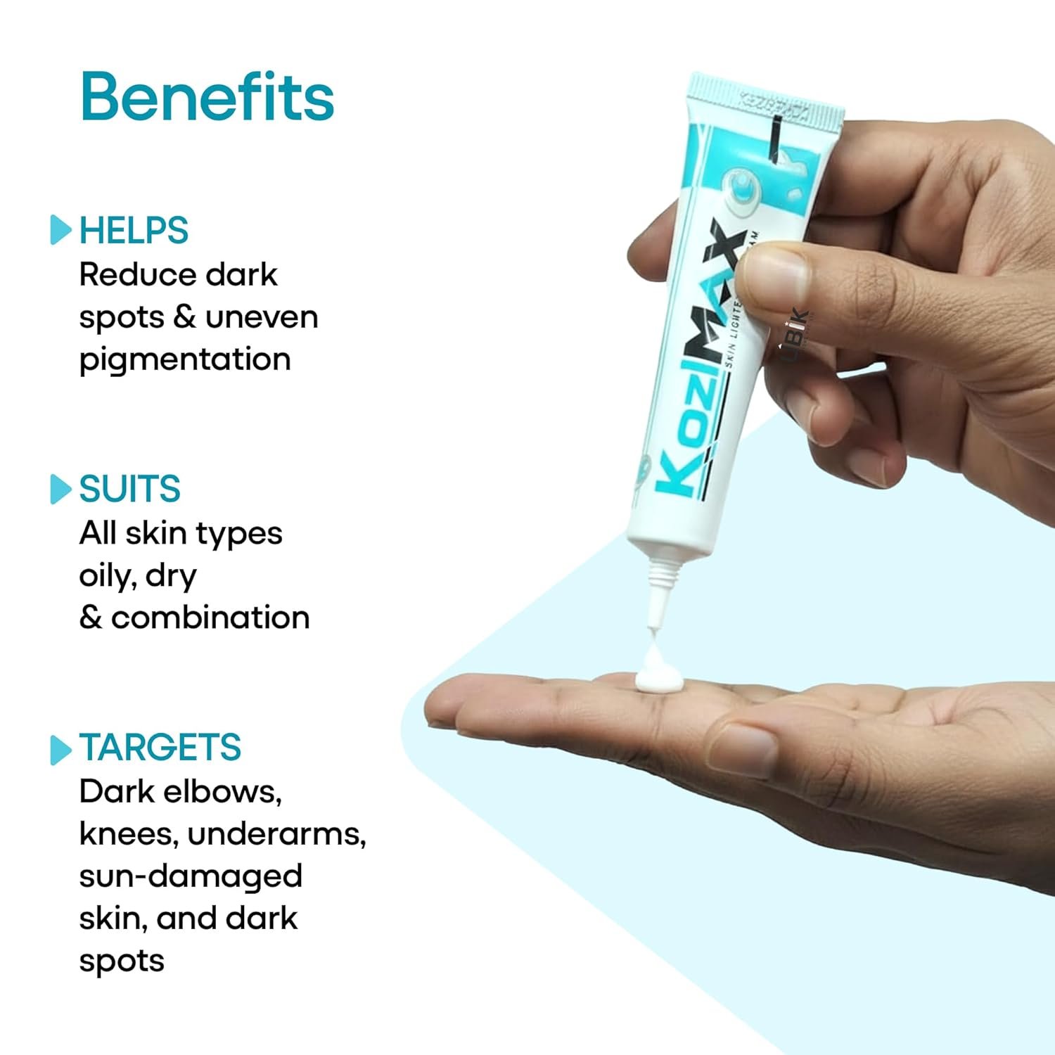 Kozimax Cream 15 grams : Pack of 01 - Image 3