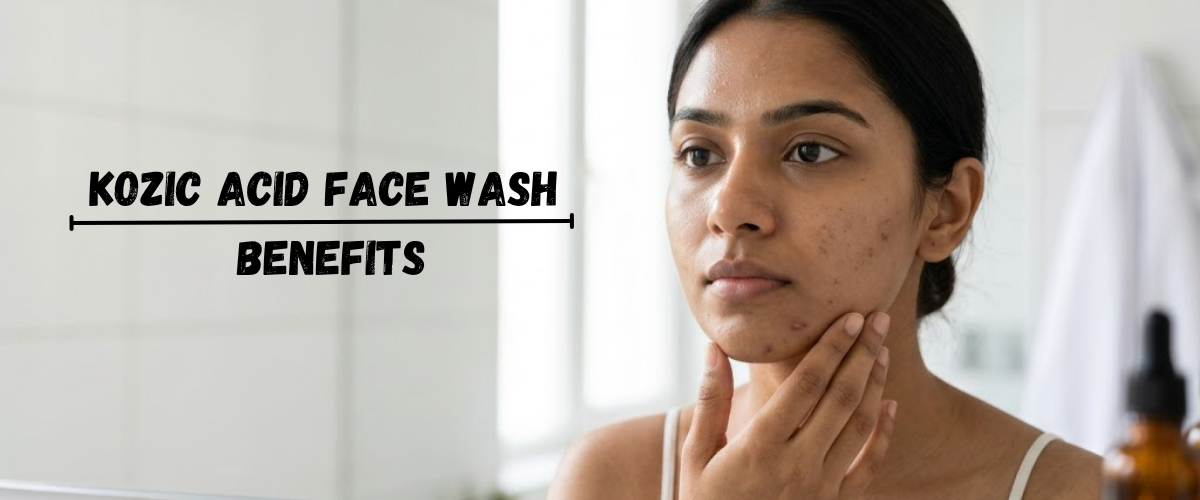 Kojic Acid Face Wash Benefits