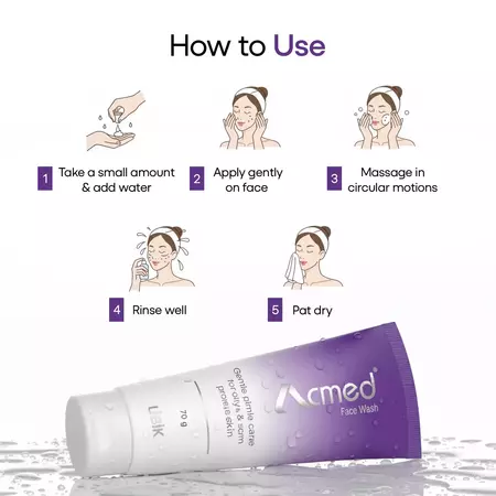 Acmed Face Wash 70g - Image 2