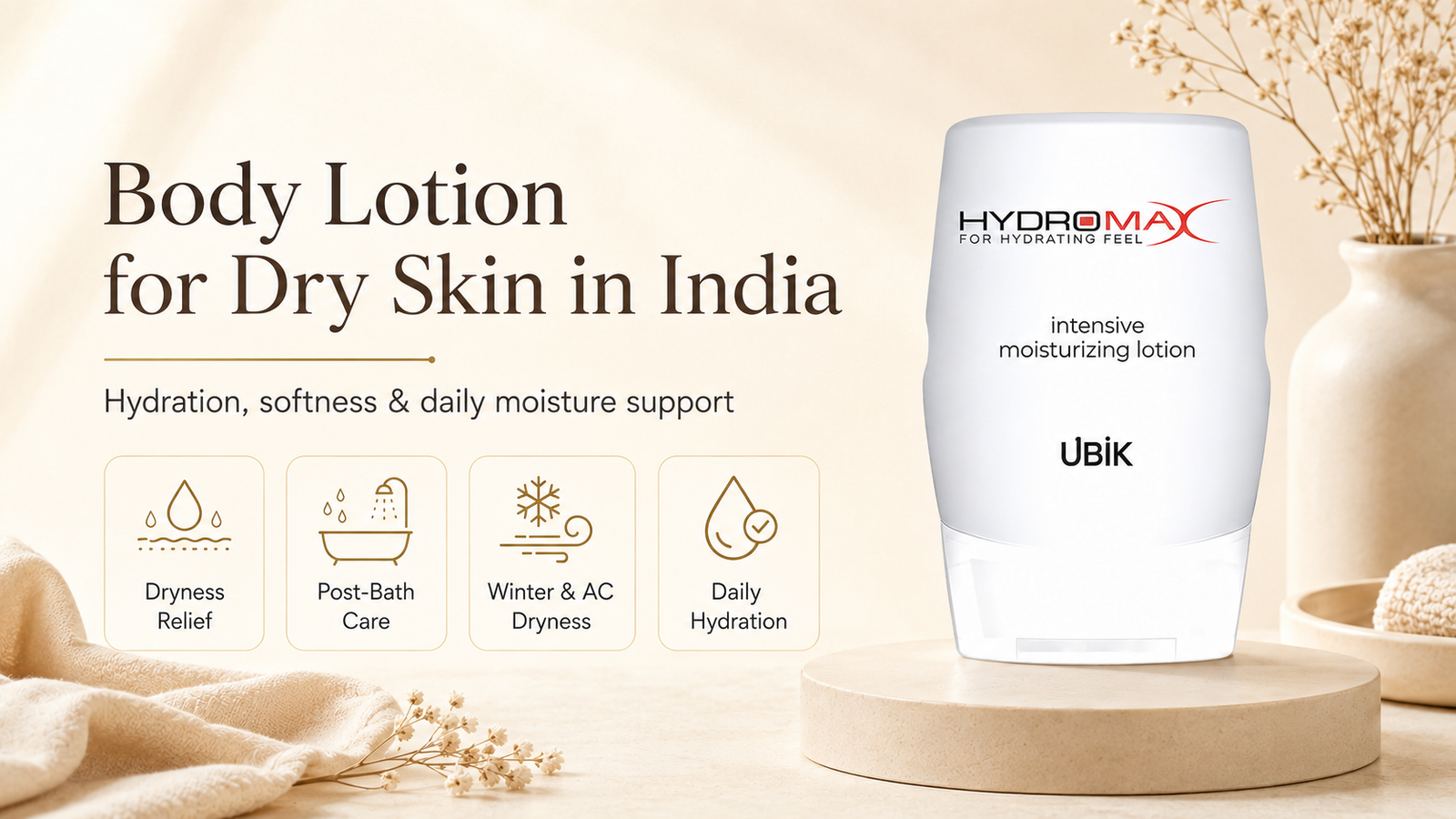 Body Lotion for Dry and Rough Skin: Simple Skincare Guide for Indian Weather