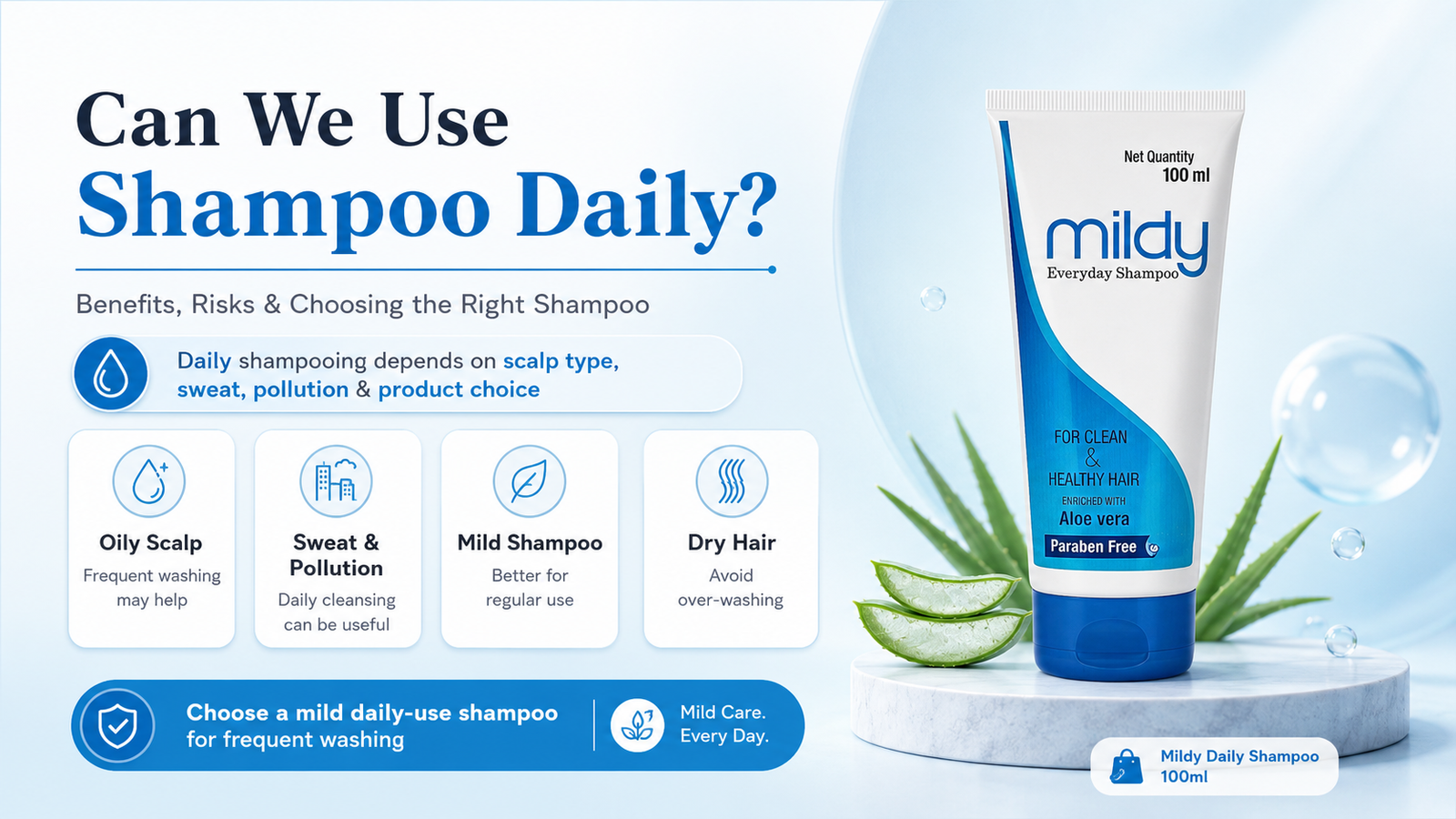 Can You Use Shampoo Daily? A Simple Guide for Indian Hair & Scalp