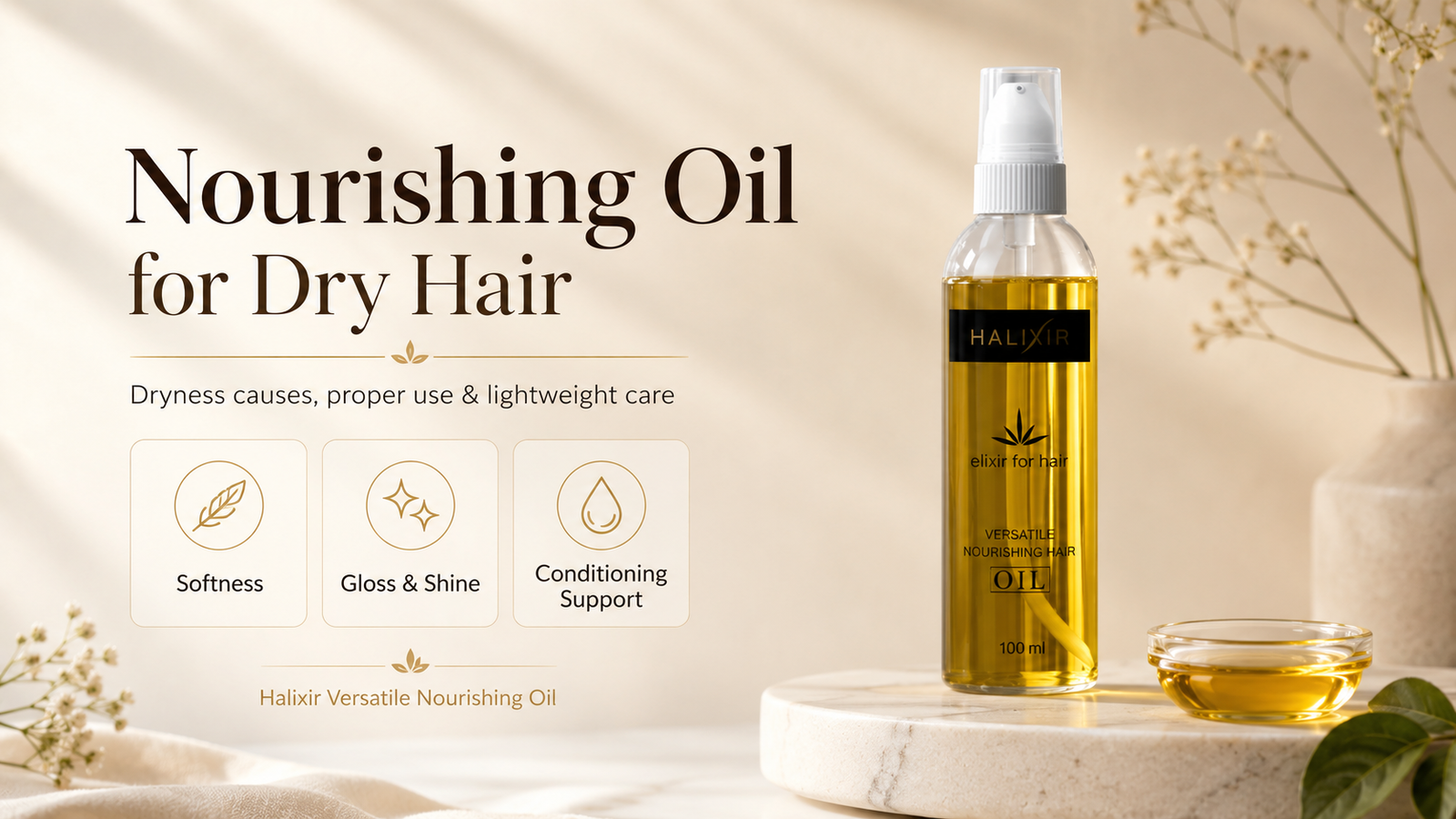 Nourishing Oil for Dry Hair, Scalp: Simple Guide for Indian Weather