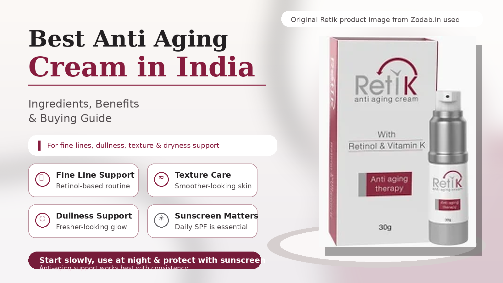Best Anti-Aging Cream in India: What to Look for Before Buying