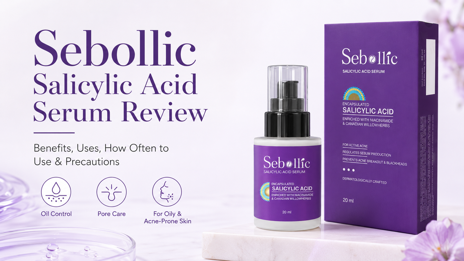 Sebollic Salicylic Acid Serum Review: Benefits, Usage & Who Should Use It